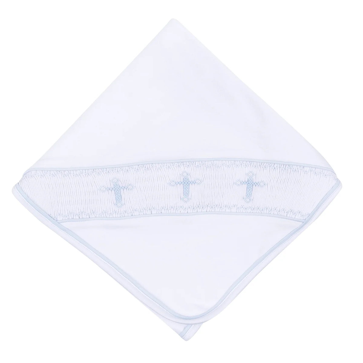 Forever Blessed Smocked Receiving Blanket