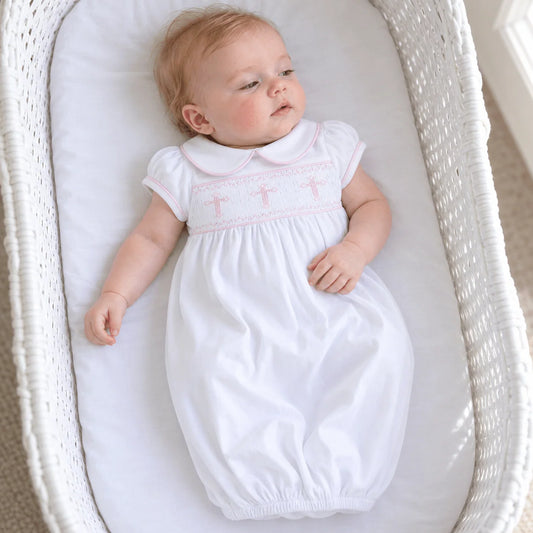 Forever Blessed Smocked Gown