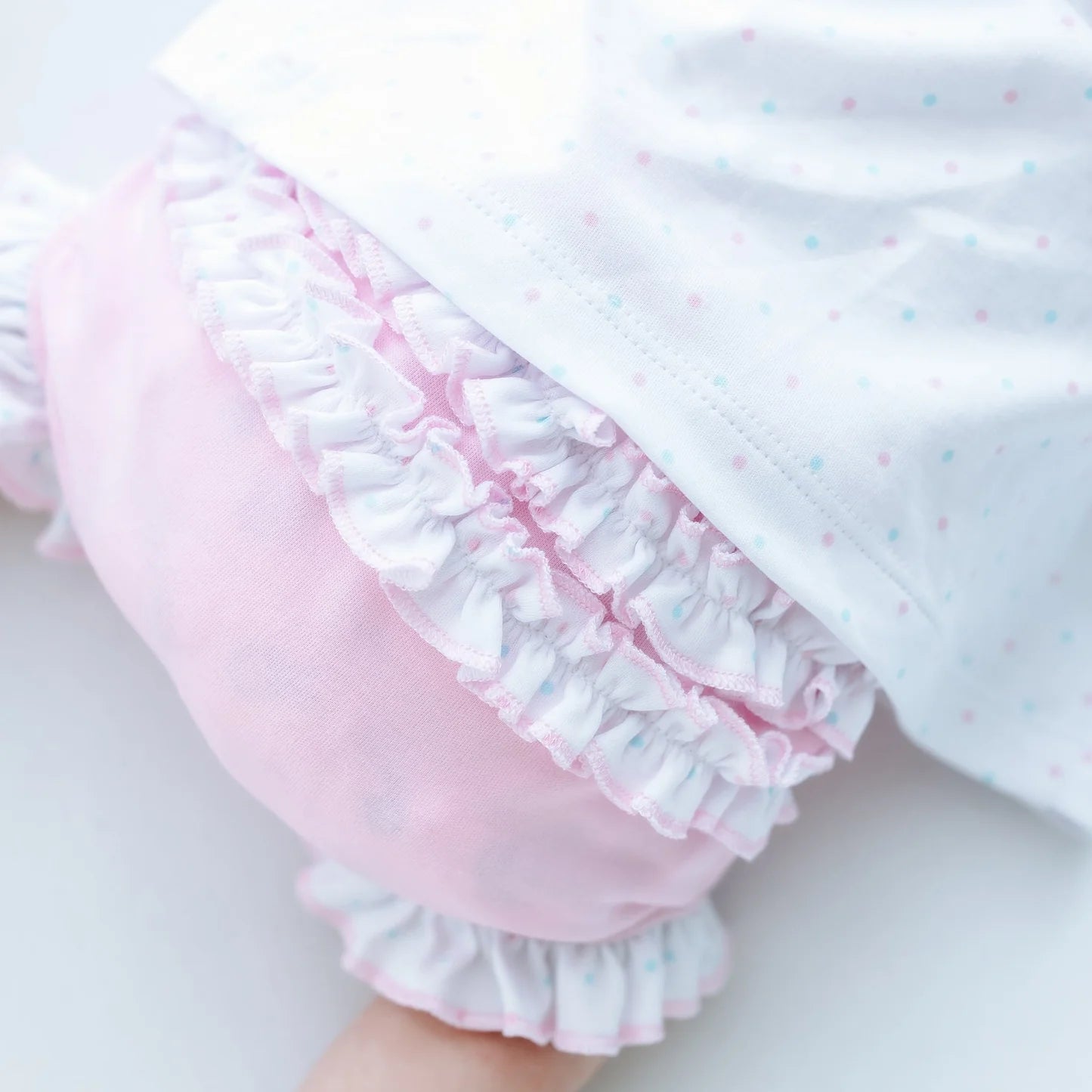 Ice Cream Smocked Diaper Set