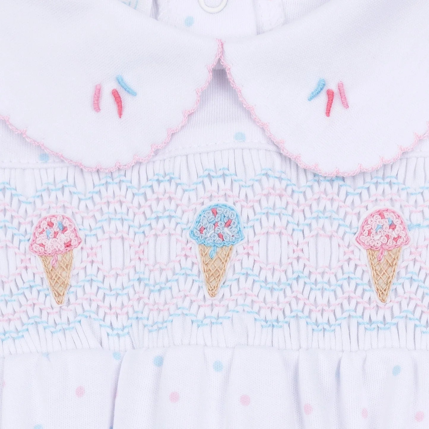 Ice Cream Smocked Dress