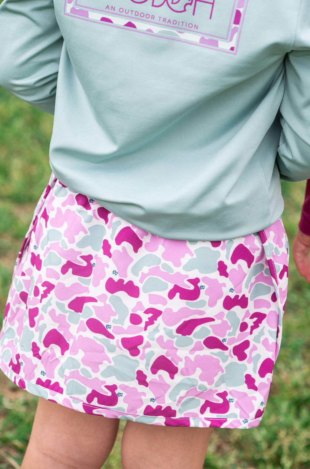 Girls Carolina Catch Skort