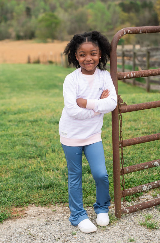 Girls Athletic Flare Legging