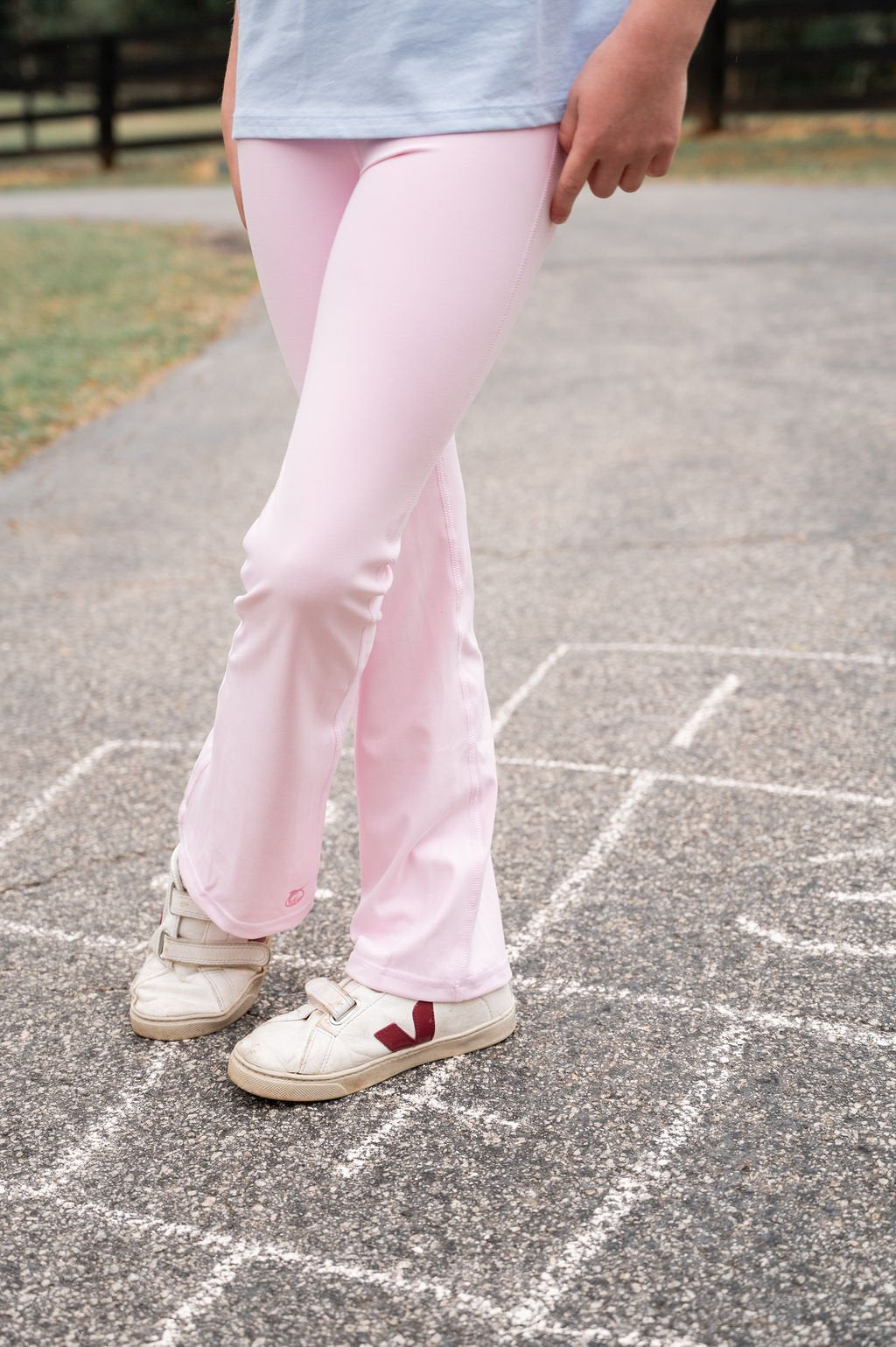 Girls Athletic Flare Legging