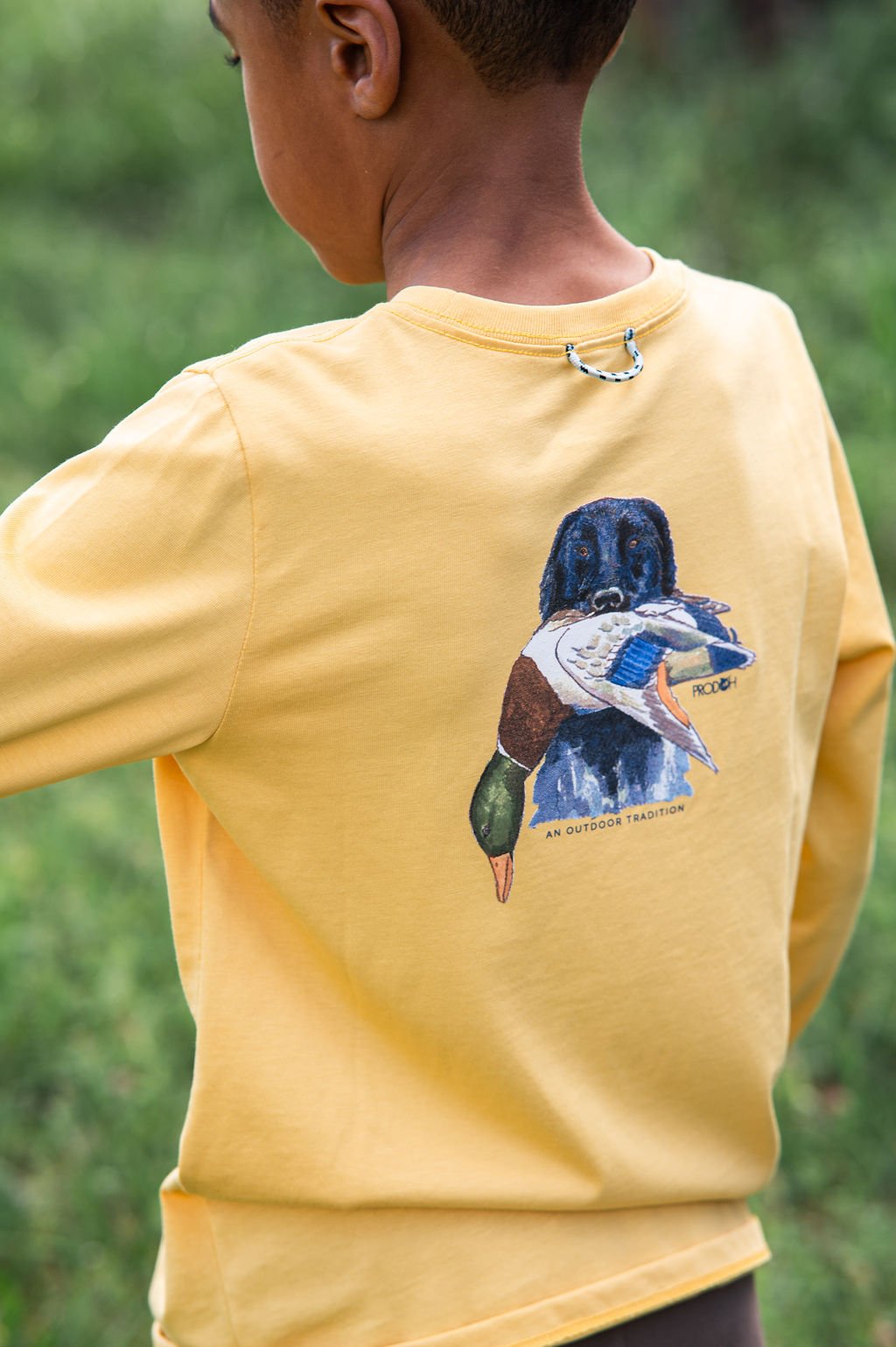 Kid's Long Sleeve Cotton T-Shirt