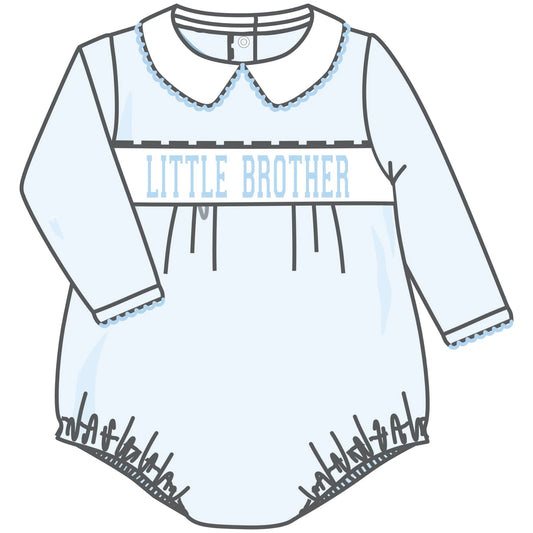 Little Brother Smocked Bubble