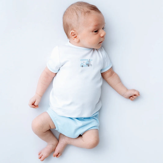 Little Golfer Diaper Cover Set