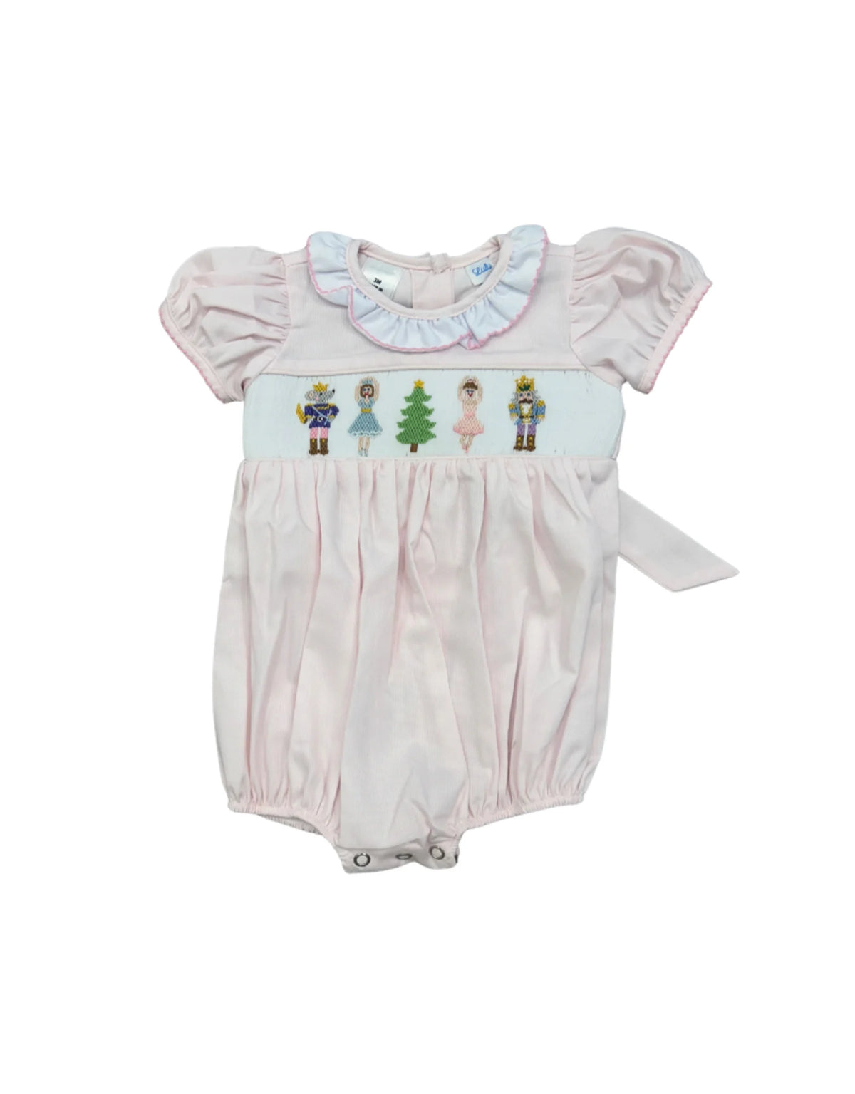 Nutcracker Smocked Waist Bubble