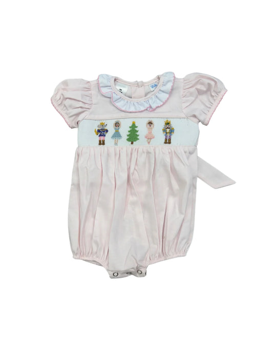 Nutcracker Smocked Waist Bubble