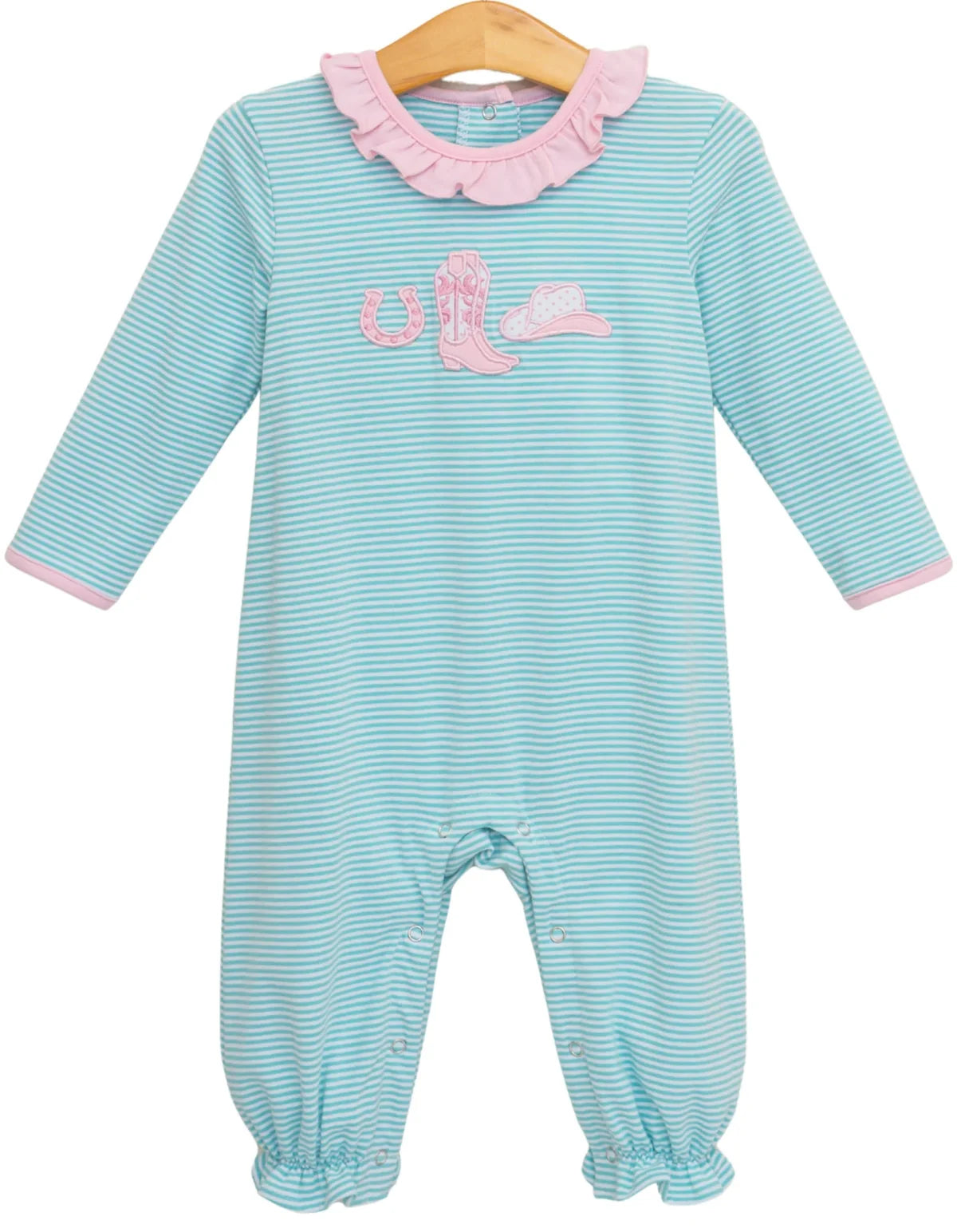 Western Ruffle Romper