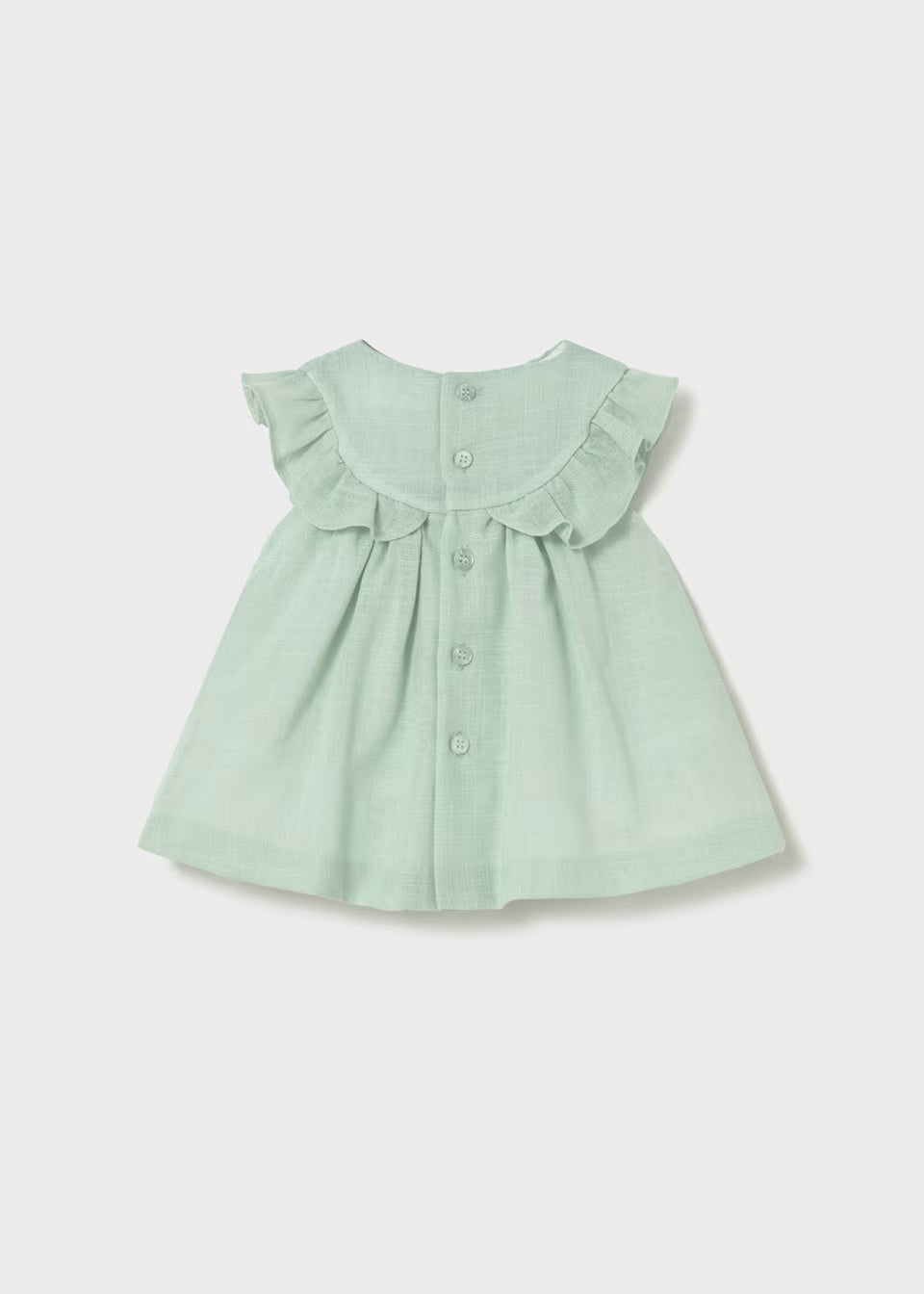Green Smocked Dress