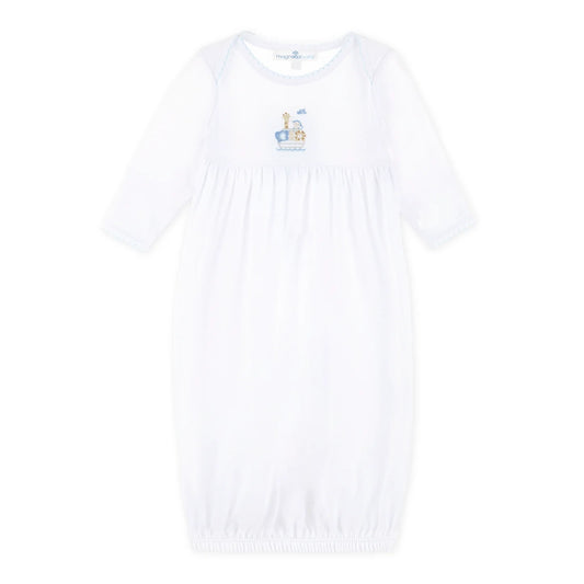 Noah's Ark Gathered Gown