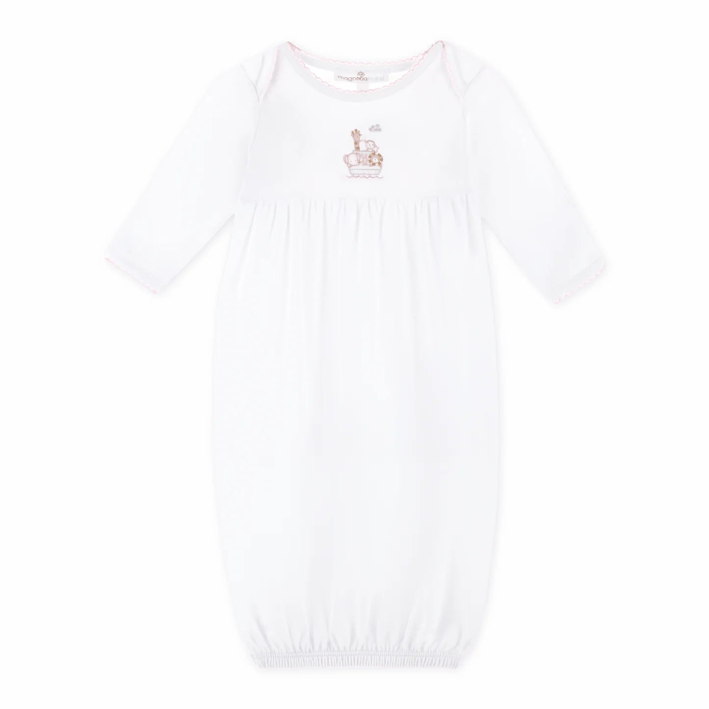 Noah's Ark Gathered Gown