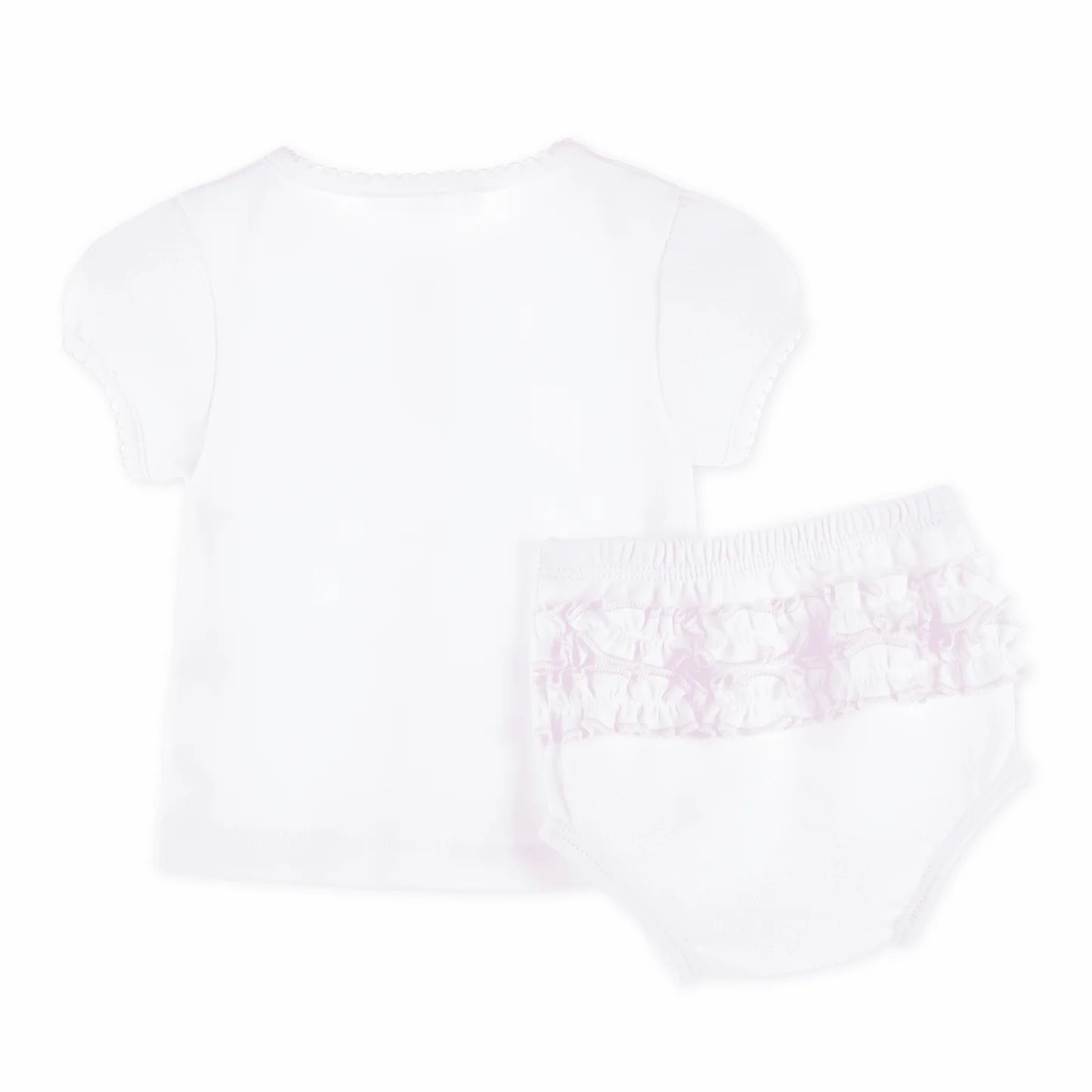 Noah's Ark Ruffle Diaper Set