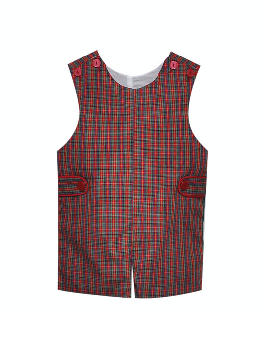 Red Plaid Hayes Shortall