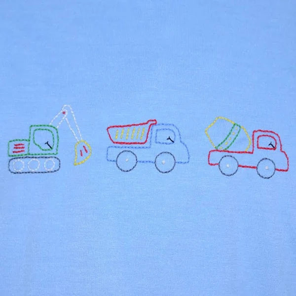 Houston Construction Trucks Shirt 24M