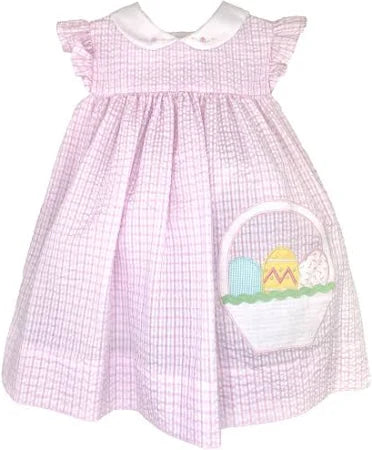 Pink Easter Basket Dress
