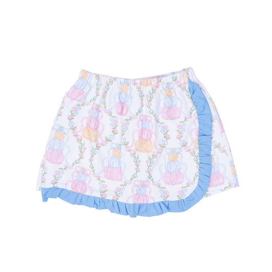 Evelyn Pumpkin Bow Skirt