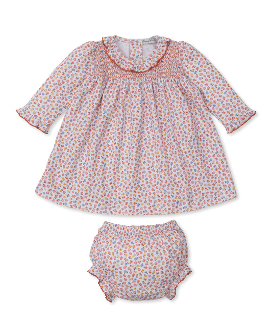 Patchwork Floral Dress Set
