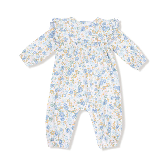 Sweet Rose Calico Romper