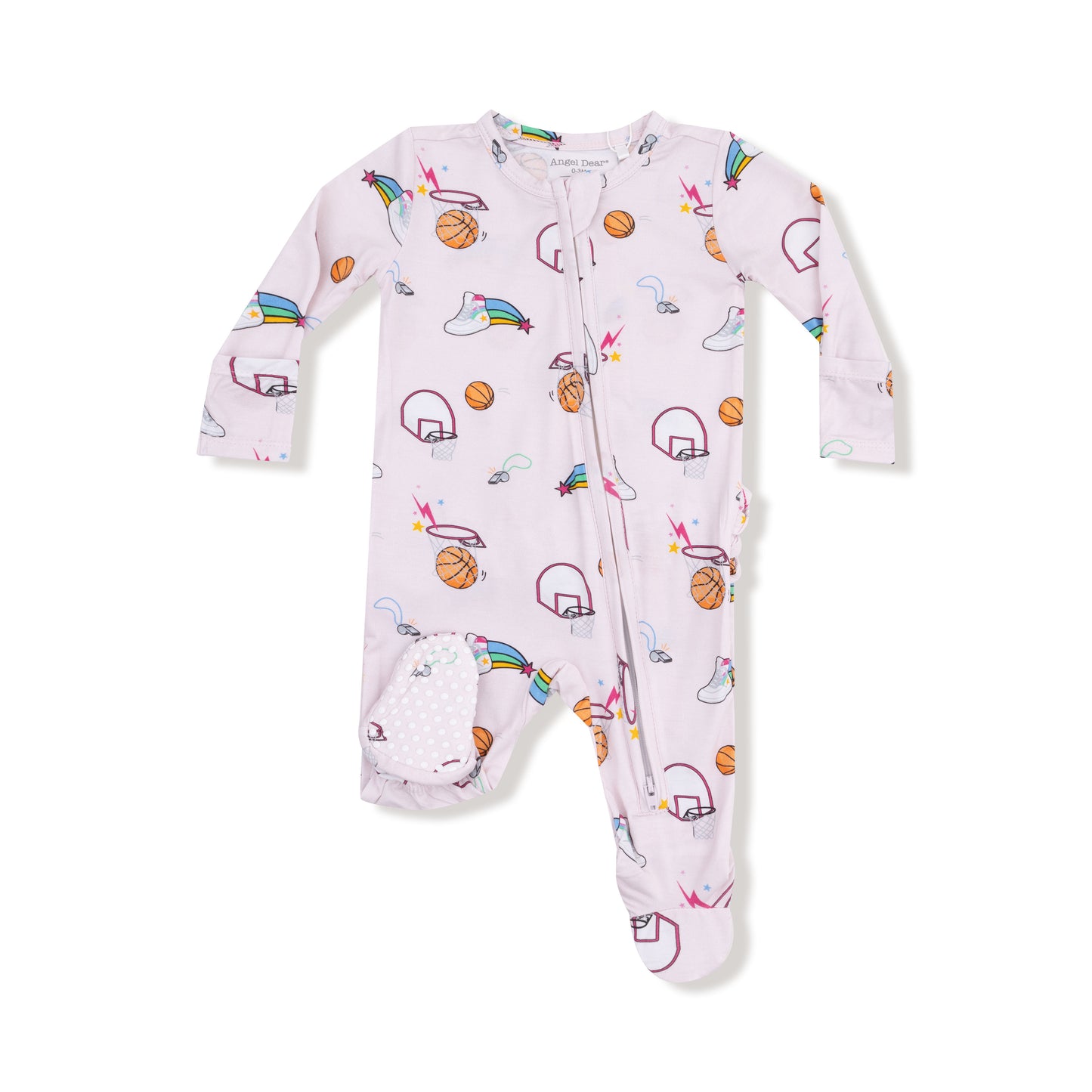 Basketball Ruffle Footie