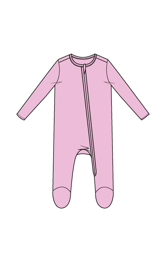 Basic Ruffle Back Footie