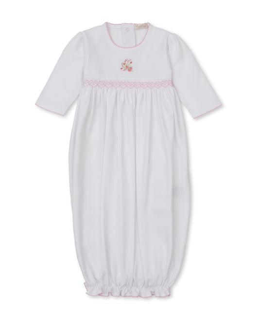 Victorian Roses Smocked Gown