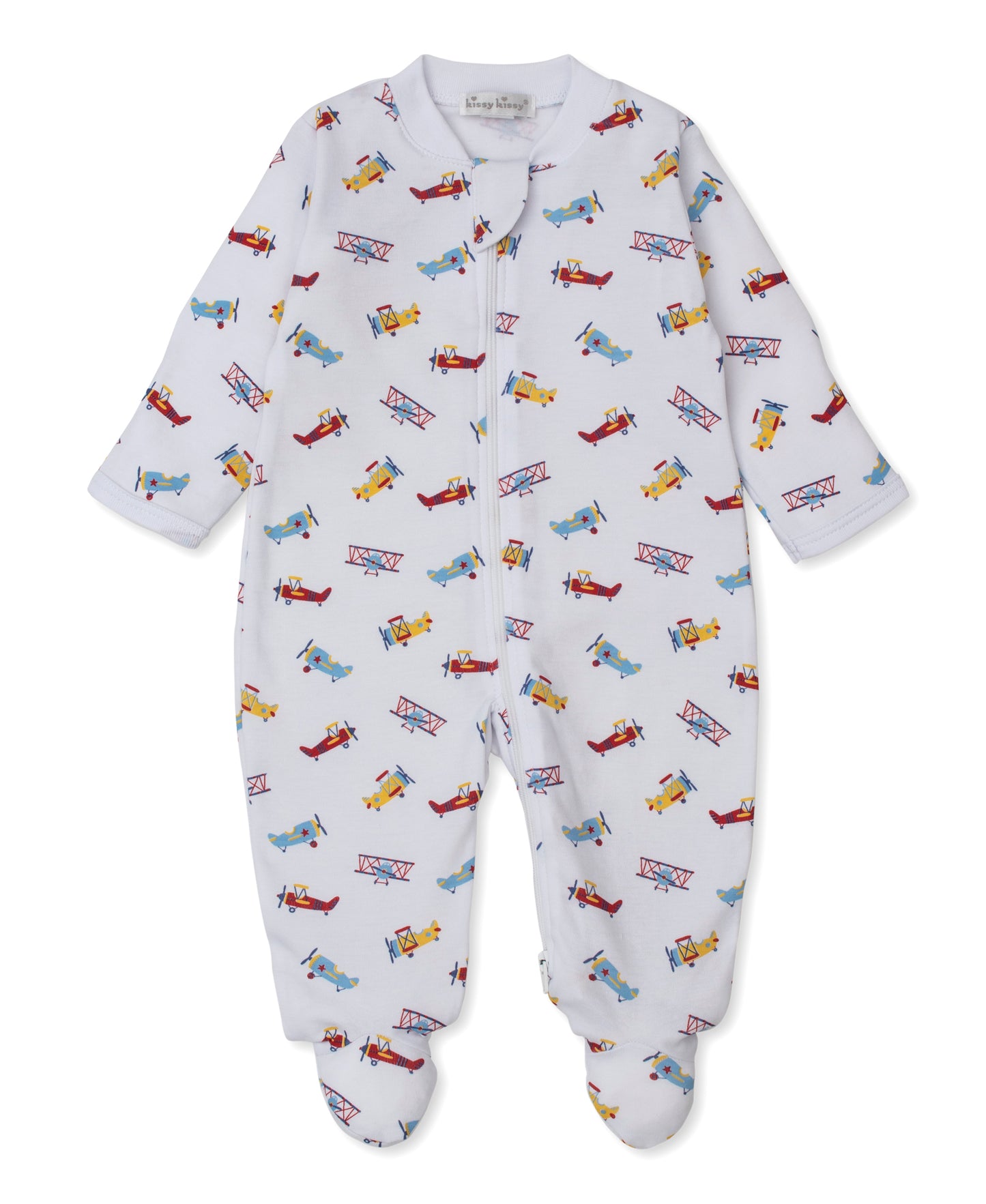 Let's Fly Away Zip Footie