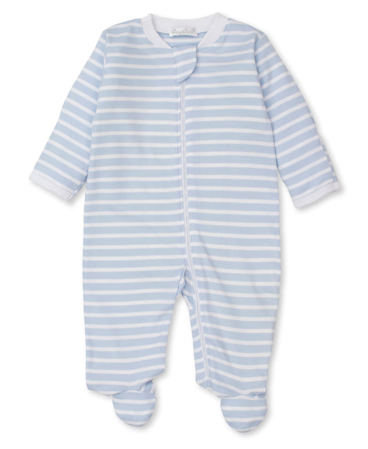 PJ Team Stripes Zip Footie