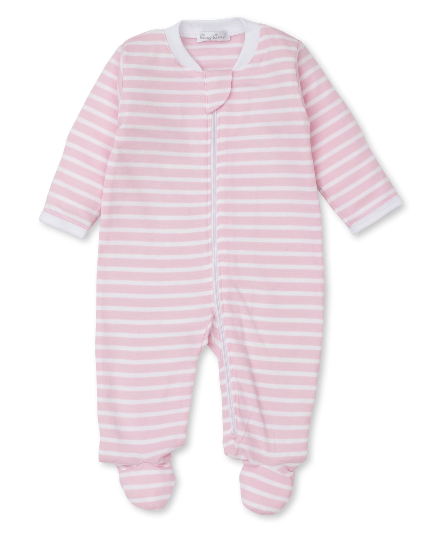 PJ Team Stripes Zip Footie