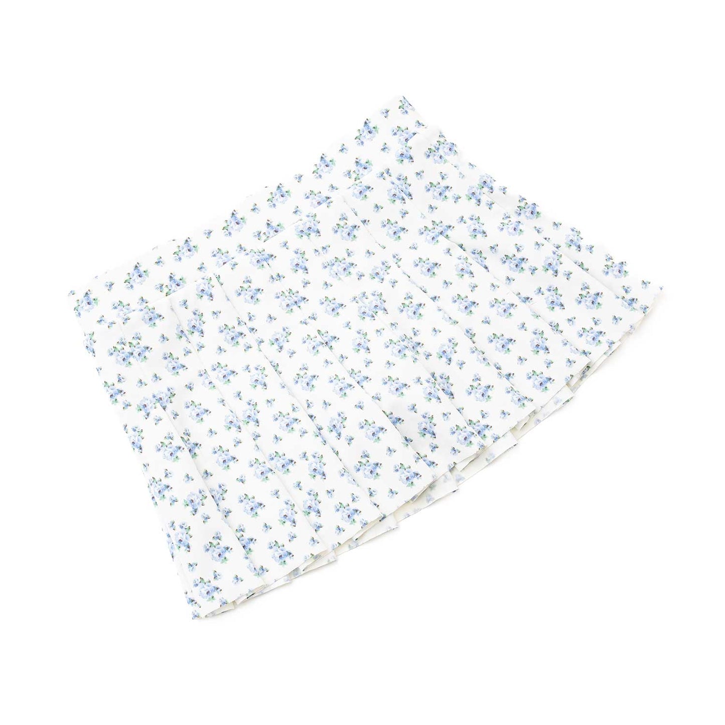 Cottage Floral Blue Active Skirt