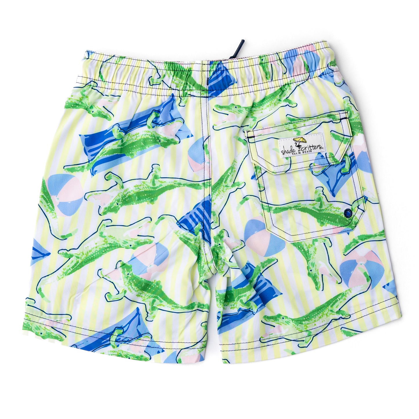 Beach Gator Swim Trunks