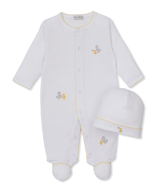 Duck Pond Paddles Footie & Hat Set