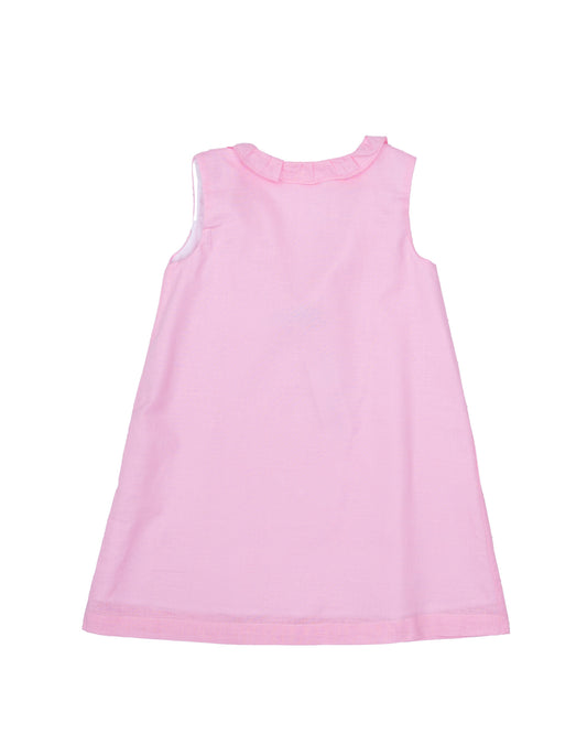 Pink Linen Karla Dress