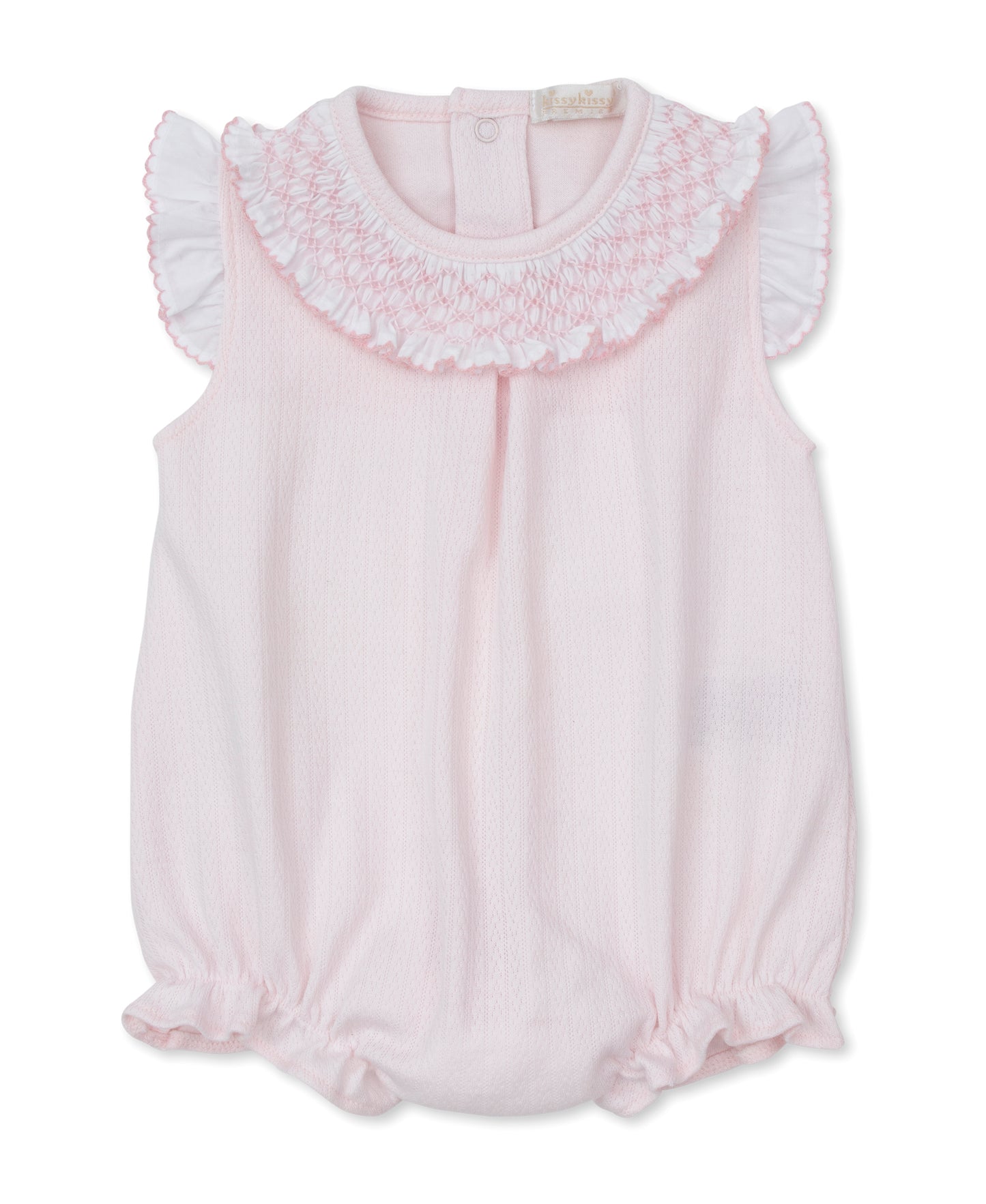 Smocked Ruffle Bubble