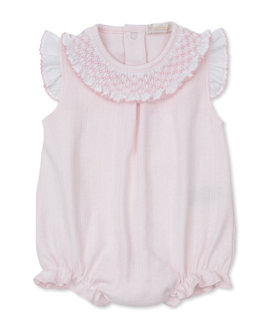 Smocked Ruffle Bubble