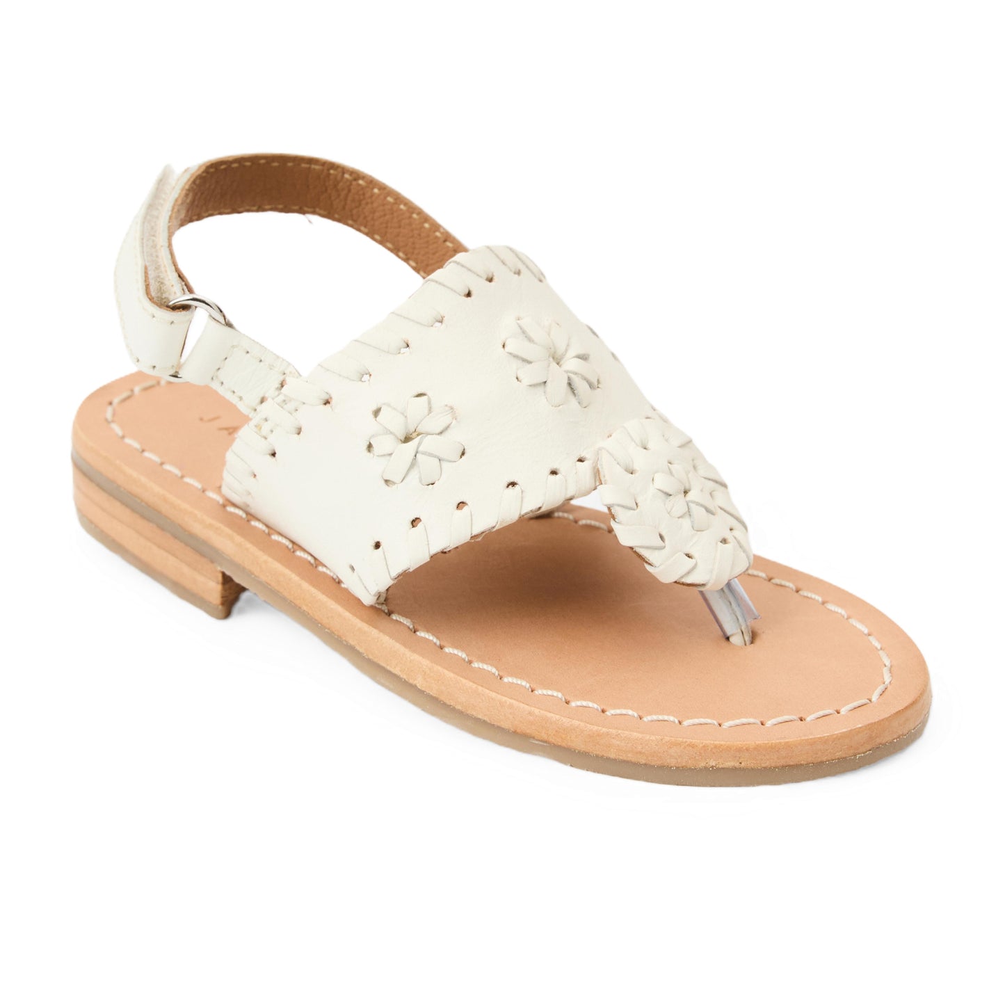 Toddler Jacks Flat Sandal- Nappa