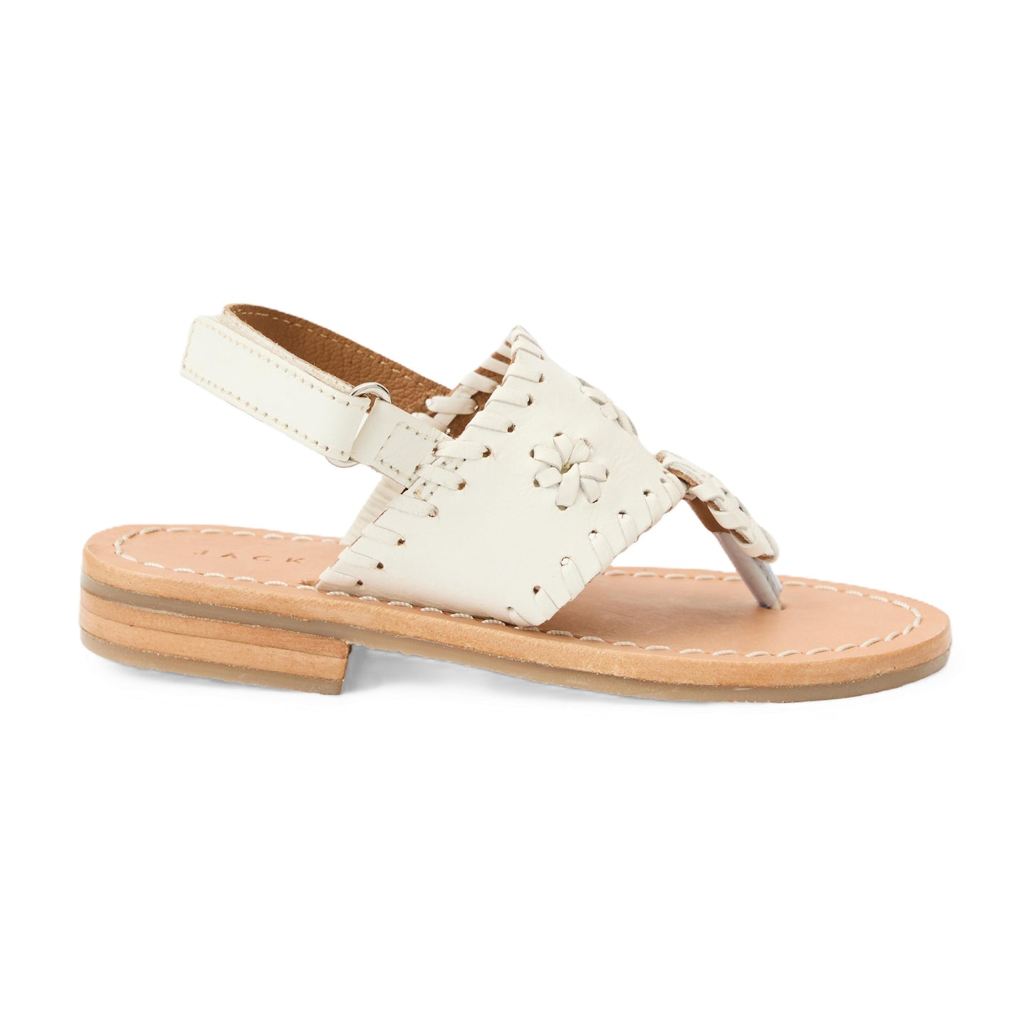 Toddler Jacks Flat Sandal- Nappa
