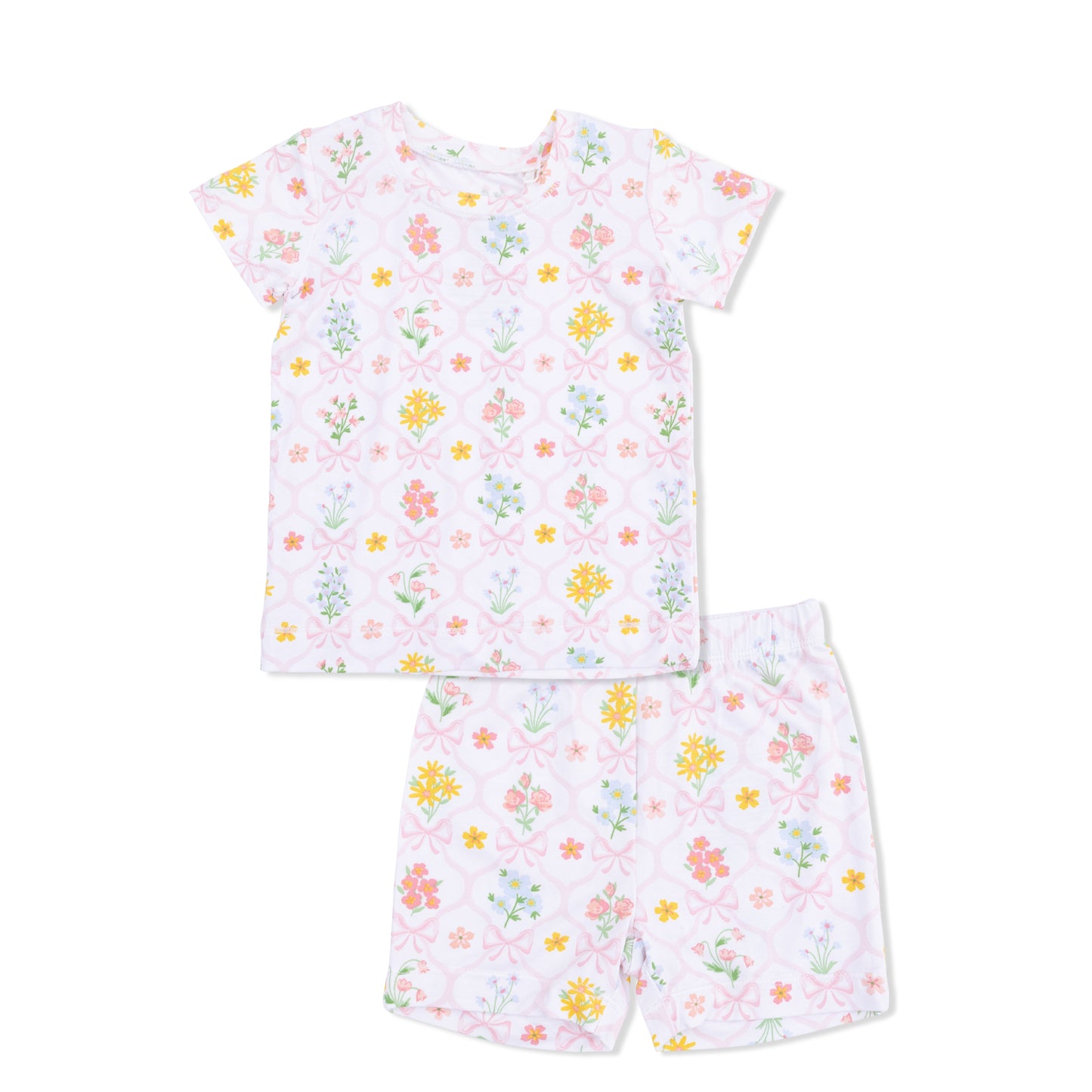Spring Blooms Bow Trellis Longe Set