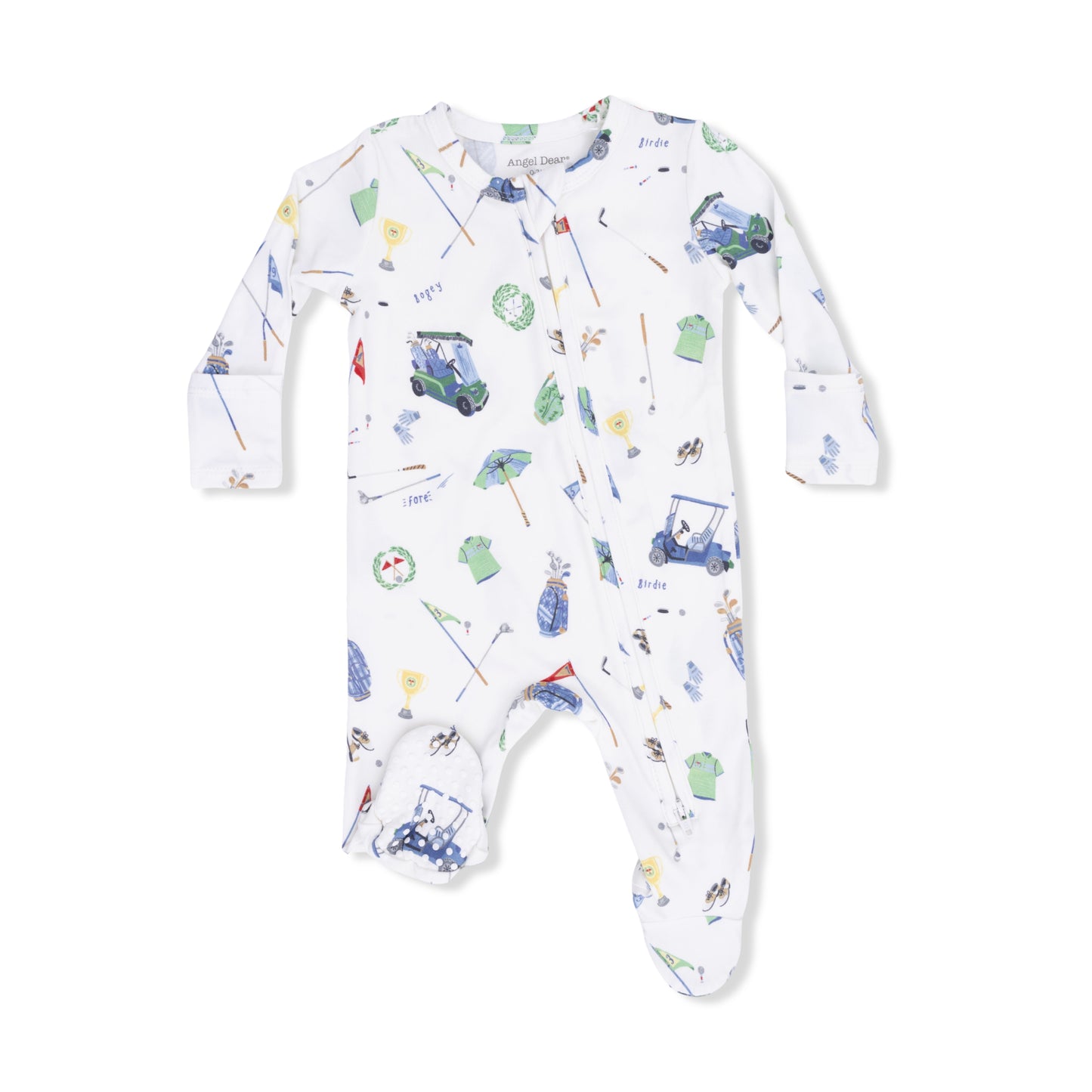 Golf Things Zipper Footie
