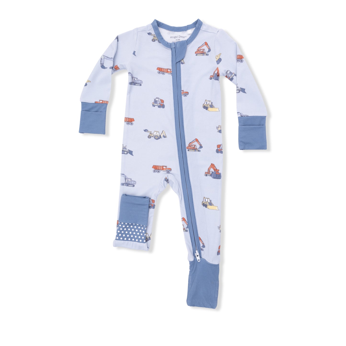 Construction Vehicles Romper