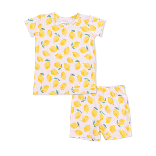 Sunny Lemons Lounge Short Set
