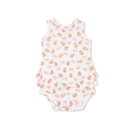 Little Peaches Ruffle Bodysuit