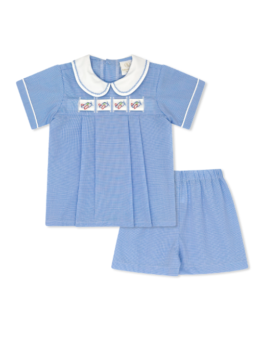Noah Ribbon Short Set