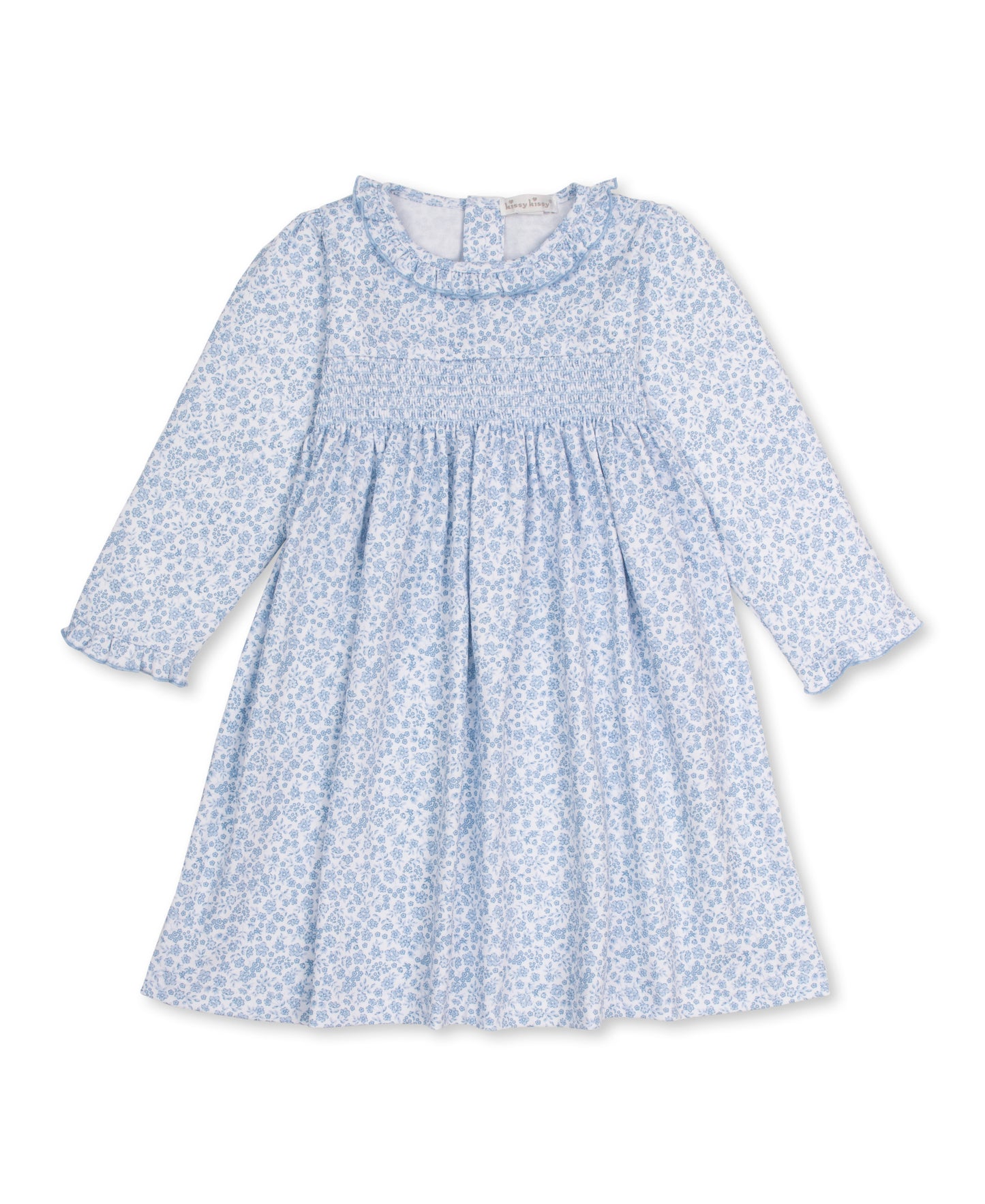 Fall Blooms Smocked Dress