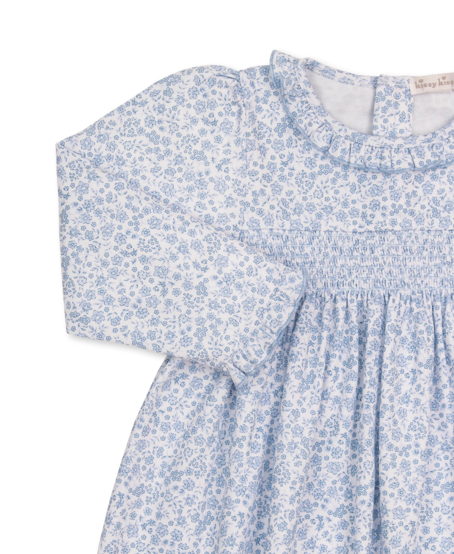 Fall Blooms Smocked Dress