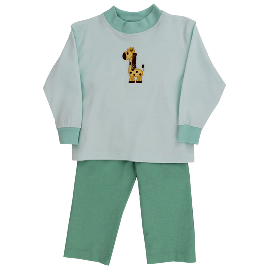 Raffy Giraffy Pant Set