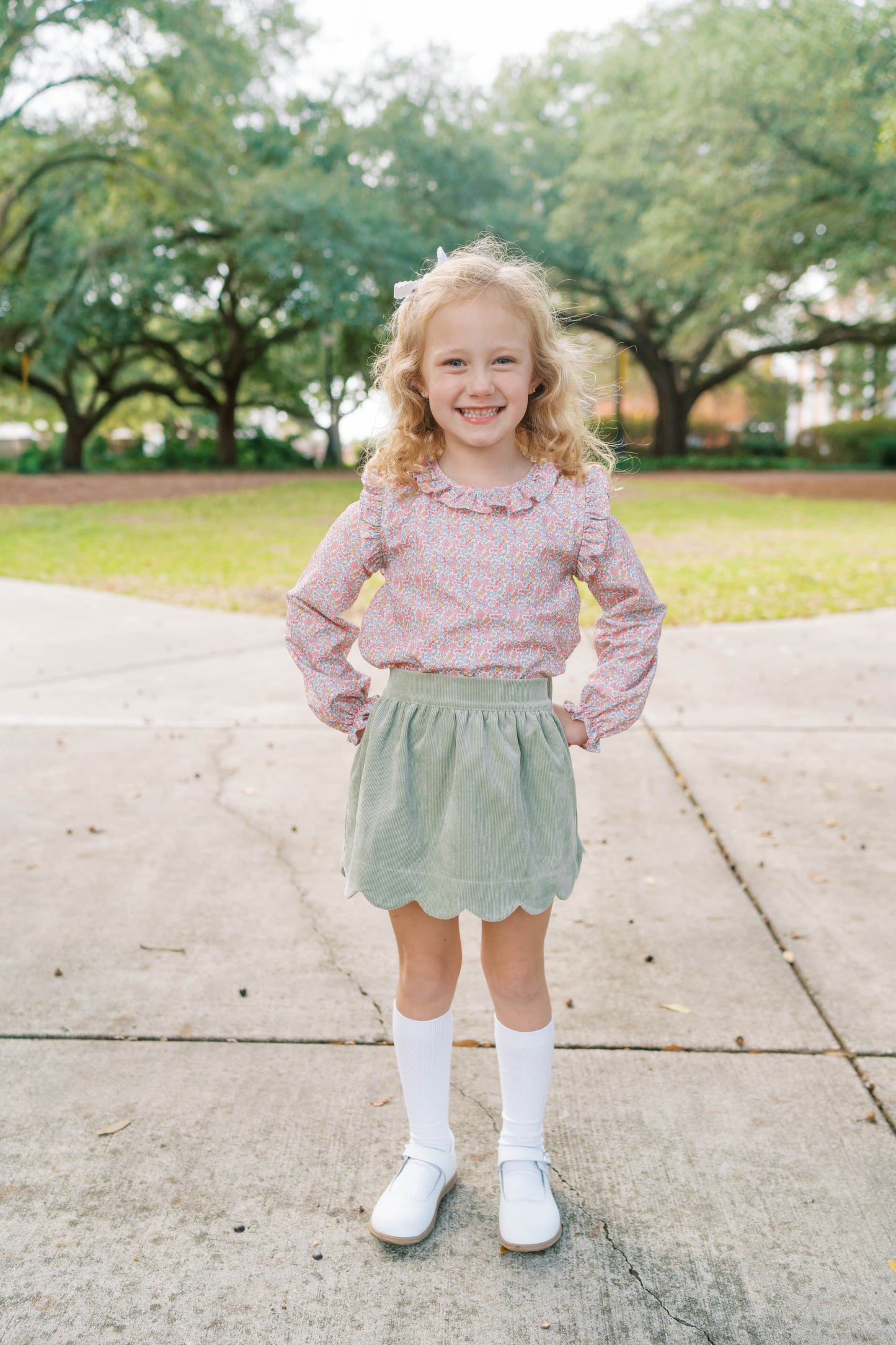 Susie Scallop Skirt