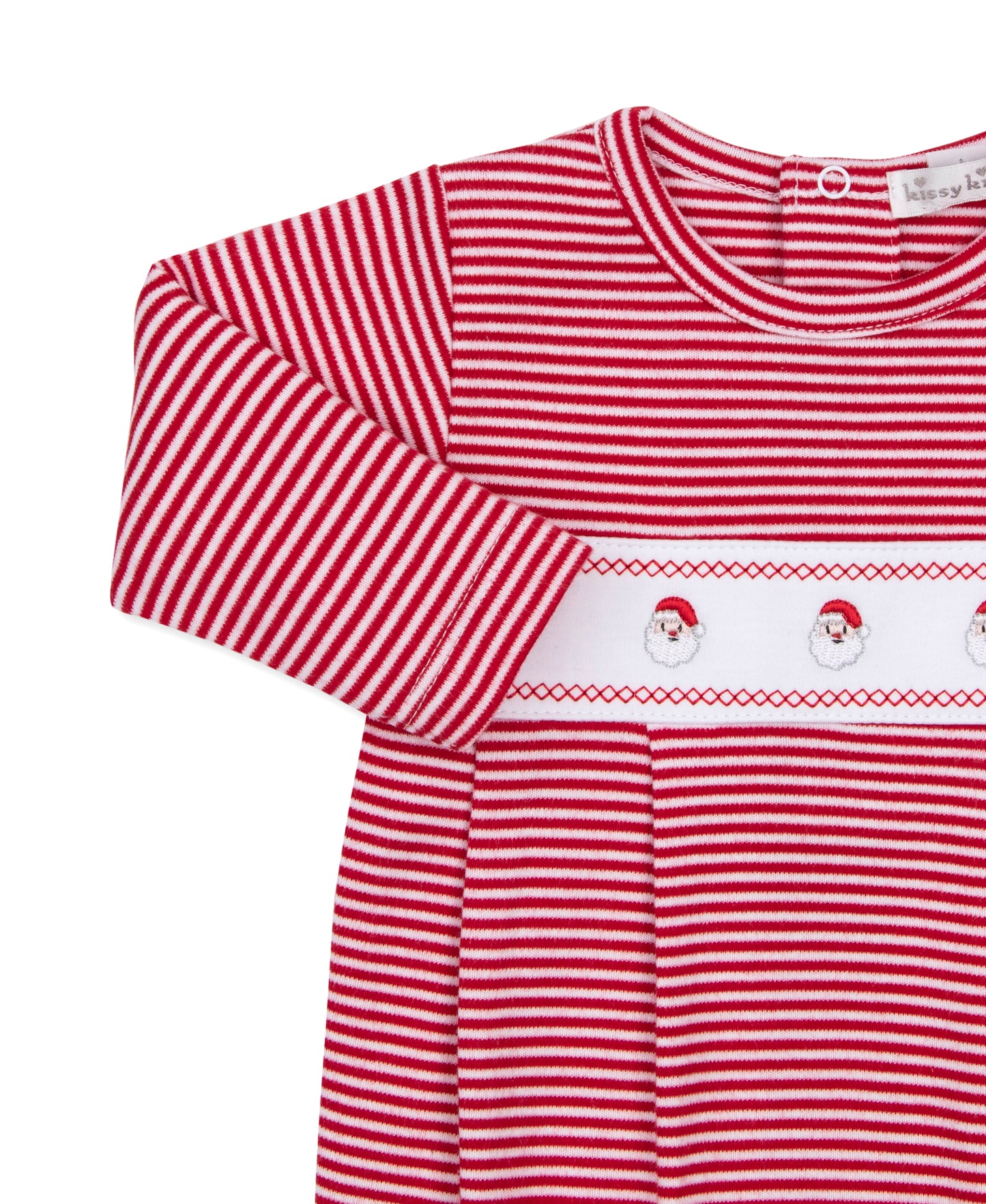 Holiday Treasures Stripe Footie