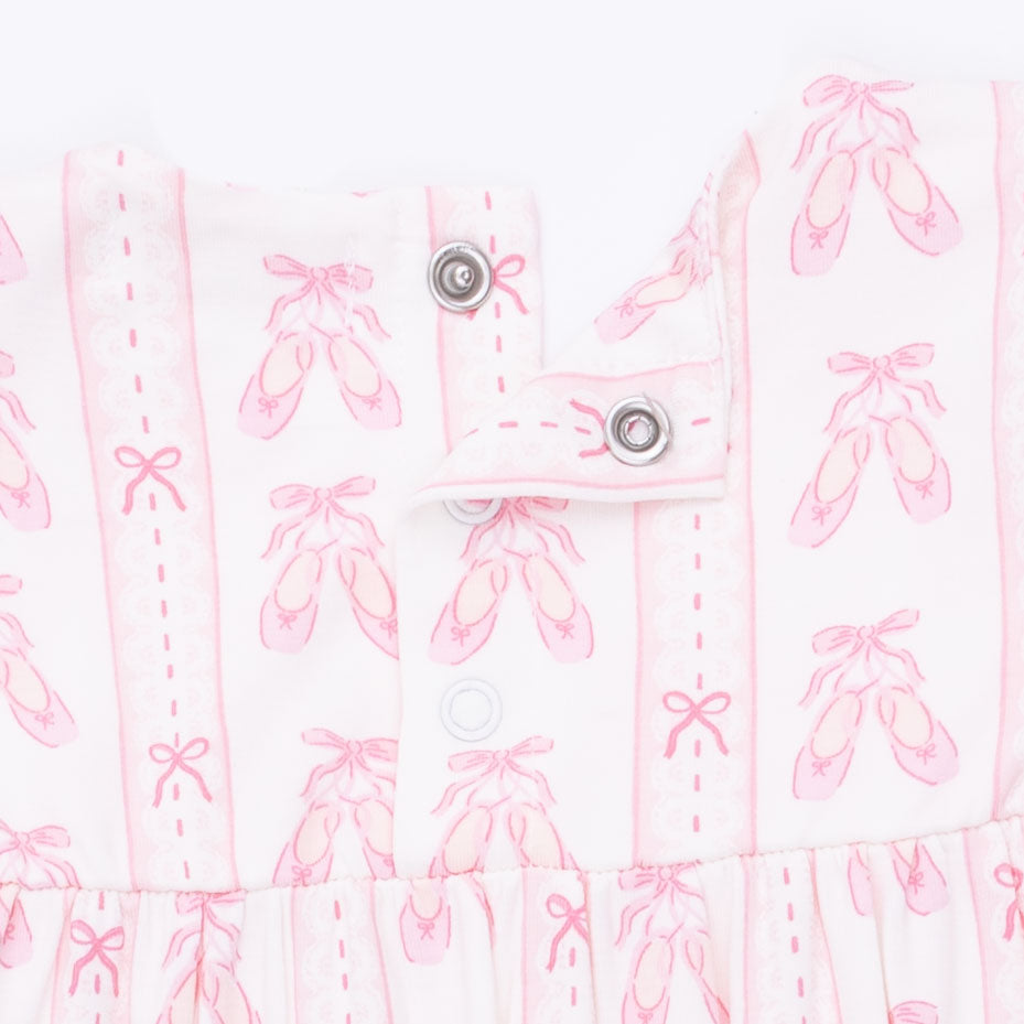 Ballet Shoes Ribbon Romper