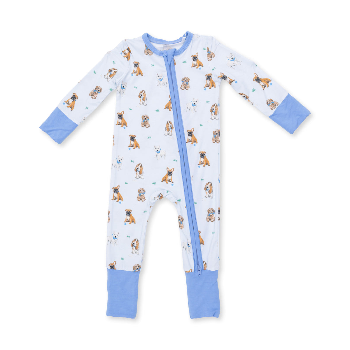 Bestie Dogs Zip Romper